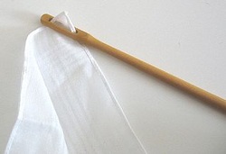 1 Set Flute Cleaning Stick Cleaning Cloth Flute Cleaning